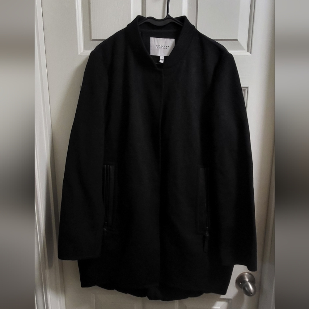 Derek lamb mixed media varsity bomber